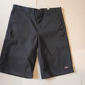 Dickies Men's Dark Gray Flat Front Shorts